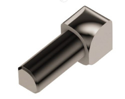 Schluter Rondec 90 Degree Inside Corner Polished Nickel